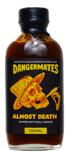 Load image into Gallery viewer, Almost Death - 100ml - Super Hot Chili Sauce - Dangermates
