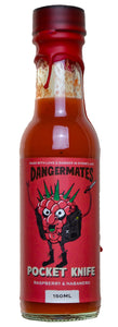 "Pocket Knife" Fermented Raspberry and Habanero Hot Sauce - Dangermates